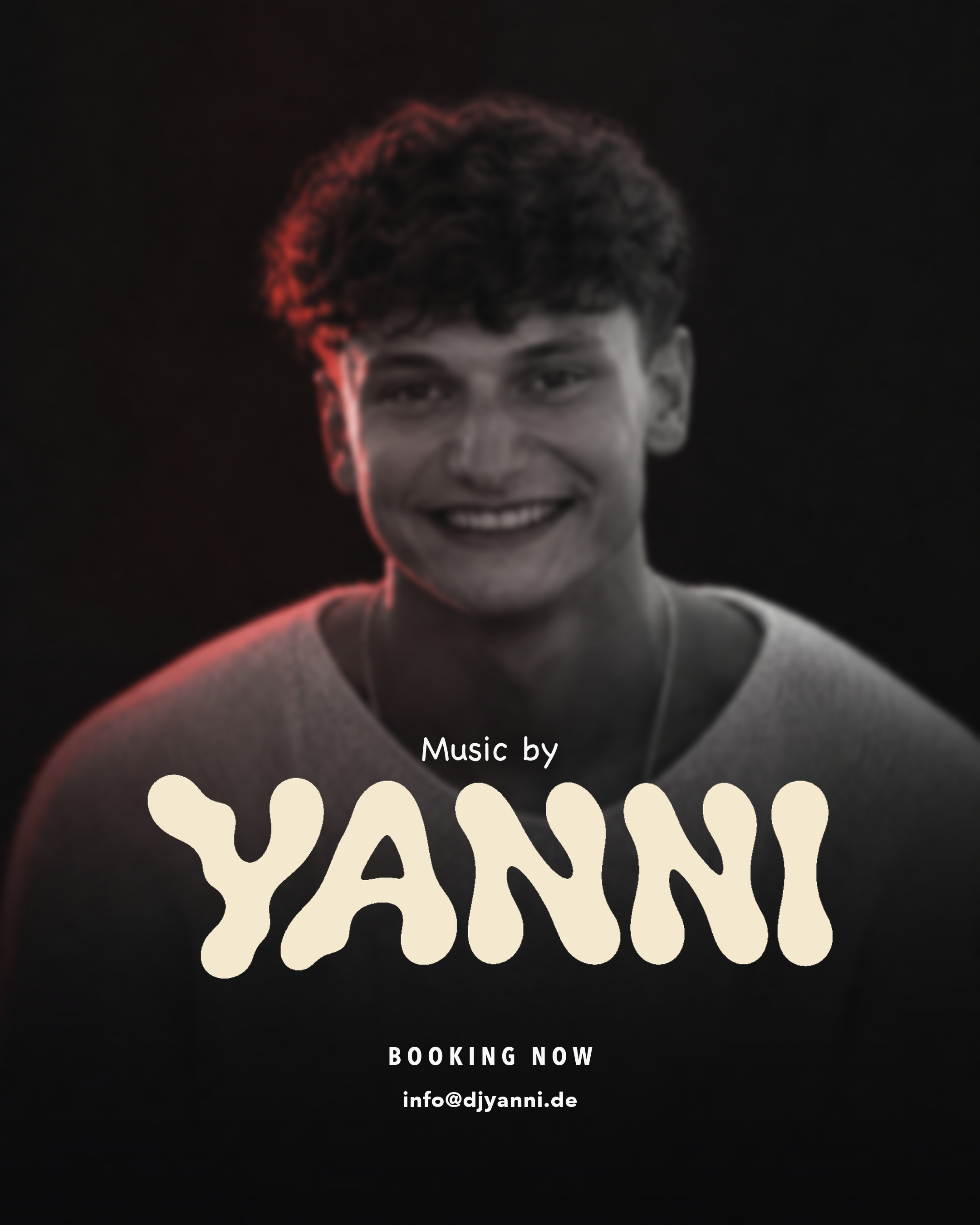 DJ Yanni Booking Artwork